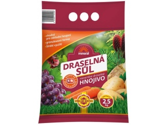 Járdaszegélyek –  Forestina Minerální hnojivo - draselná sůl granulovaná 2,5 kg