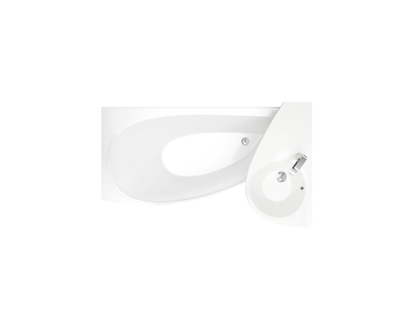 Ravak Vana Avocado 160x75 P