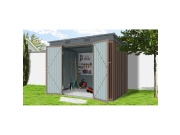 Lemezből készült kerti ház Riwall PRO RMSP 6x8 Brown