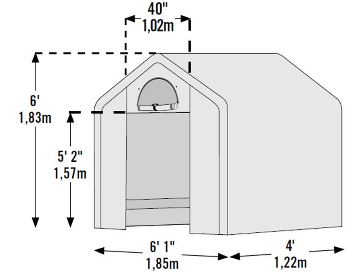 Fóliovník ShelterLogic Foliovník Grow It 25