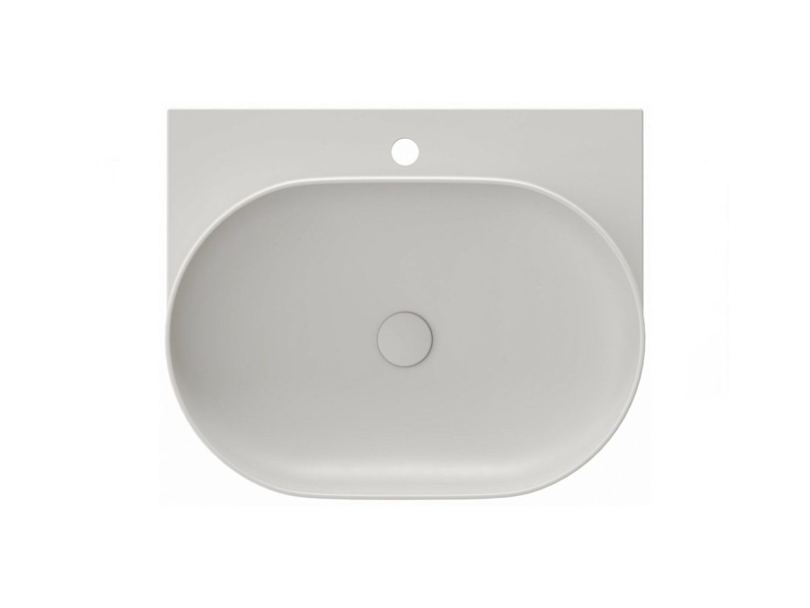 Ravak Umyvadlo Yard 60, s otvorem pro baterii, bez přepadu, Grey Green