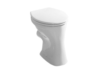 WC, bidety a pisoáre –  JIKA Klozet stojící DINO 40cm vodorovný odpad bílý,  H8220000000001