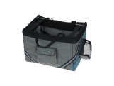 Scobax Cestovní taška na na kolo pro psa Vacation 38x29x25 cm, šedá/modrá