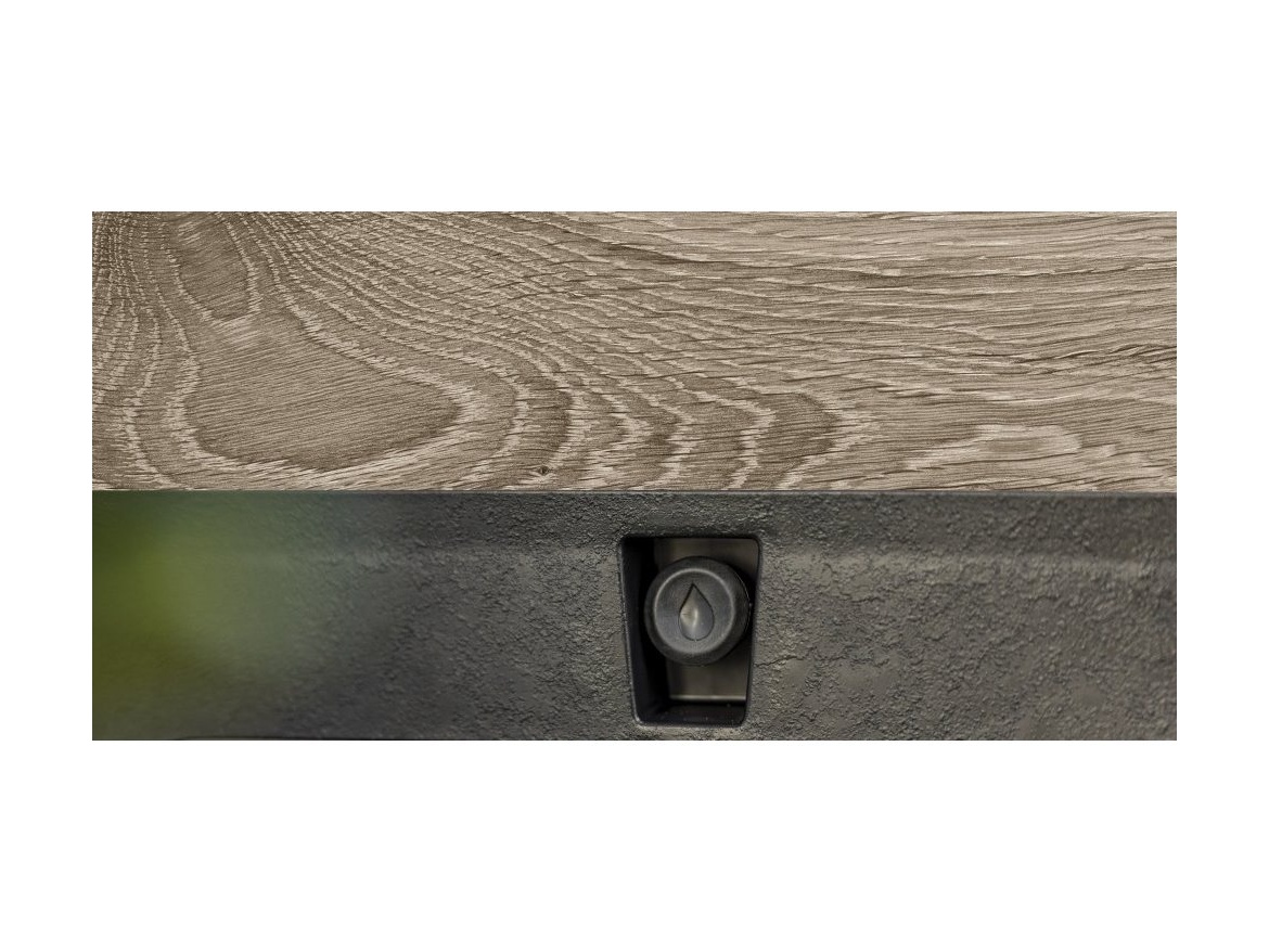 Keter Zahradní květináč/ truhlík pro pnoucí rostliny Keter TULIP DECO - walnut / ořech