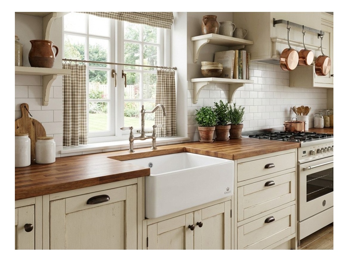 Kuchyňské dřezy Luisina Chambord Farmhouse 595