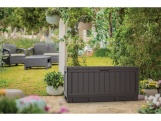 Keter Zahradní úložný box Kentwood 350 L - 128 x 54 x 59 cm - hnědý