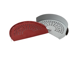 Befejezések – Classic čelo hřebenáče 150 x 90 mm RAL 3011 červená