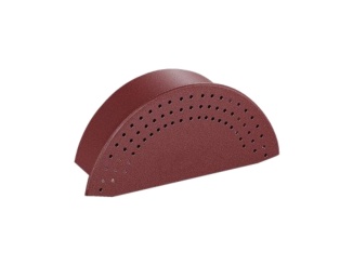 Befejezések – Classic čelo hřebenáče 150 x 90 mm RAL 7024 grafit