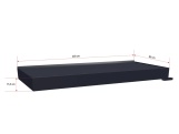 Bejárati előtető Gutta Guttavordach BS PLUS LED strip