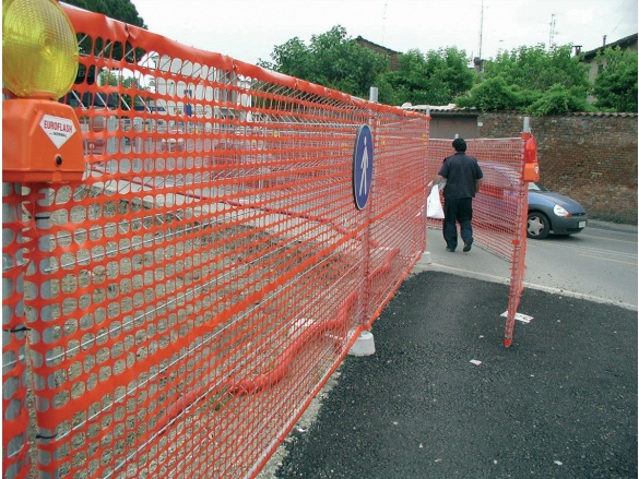 Bezpečnostní síť Tenax Area Cantiere