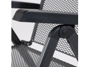 Polohovatelné křeslo z tahokovu MWH 5-POS BASIC