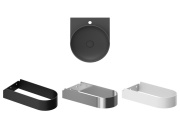 Ravak Umyvadlo Yard 40, s otvorem pro baterii, bez přepadu, Deepsea Blue