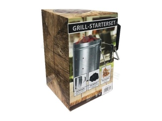 Kertek –  Activa Starter Set - rozpalovací komín + grilovací brikety