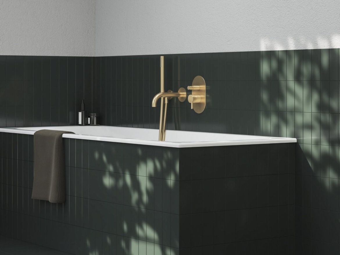 Ravak ES 027.60RGB Výtokové ramínko pro vanu, Rose Gold Brushed