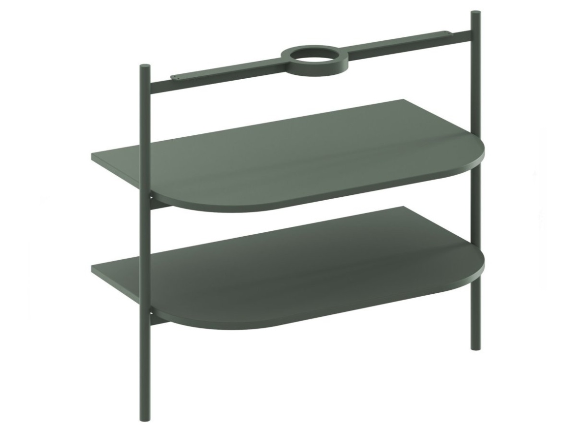 Ravak Konštrukcia pod umývadlo CS Yard 60, Grey Green