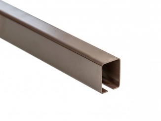 Plankové ploty –  Rýgl Coverfence pro WPC plotovky RAL 8017 - hnědá 2500 mm