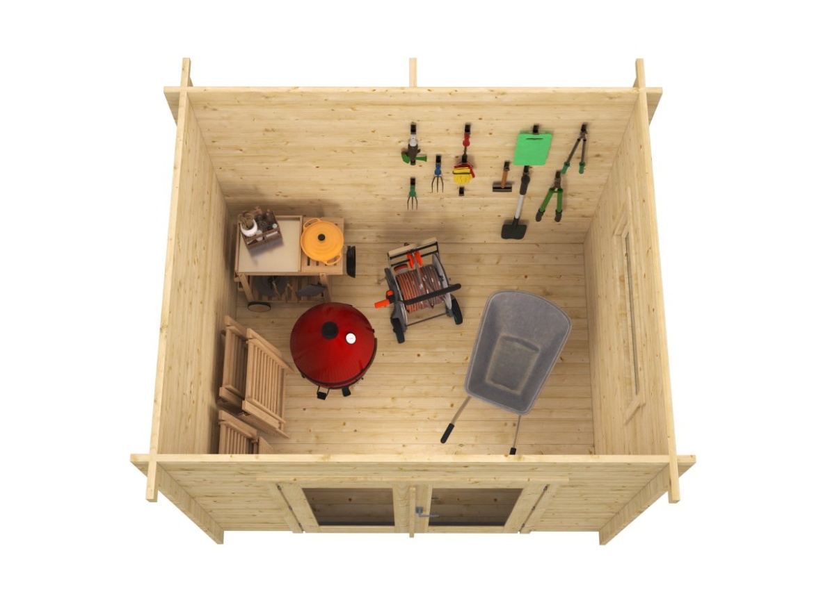 Drevený záhradný domček Tuindeco Lucy