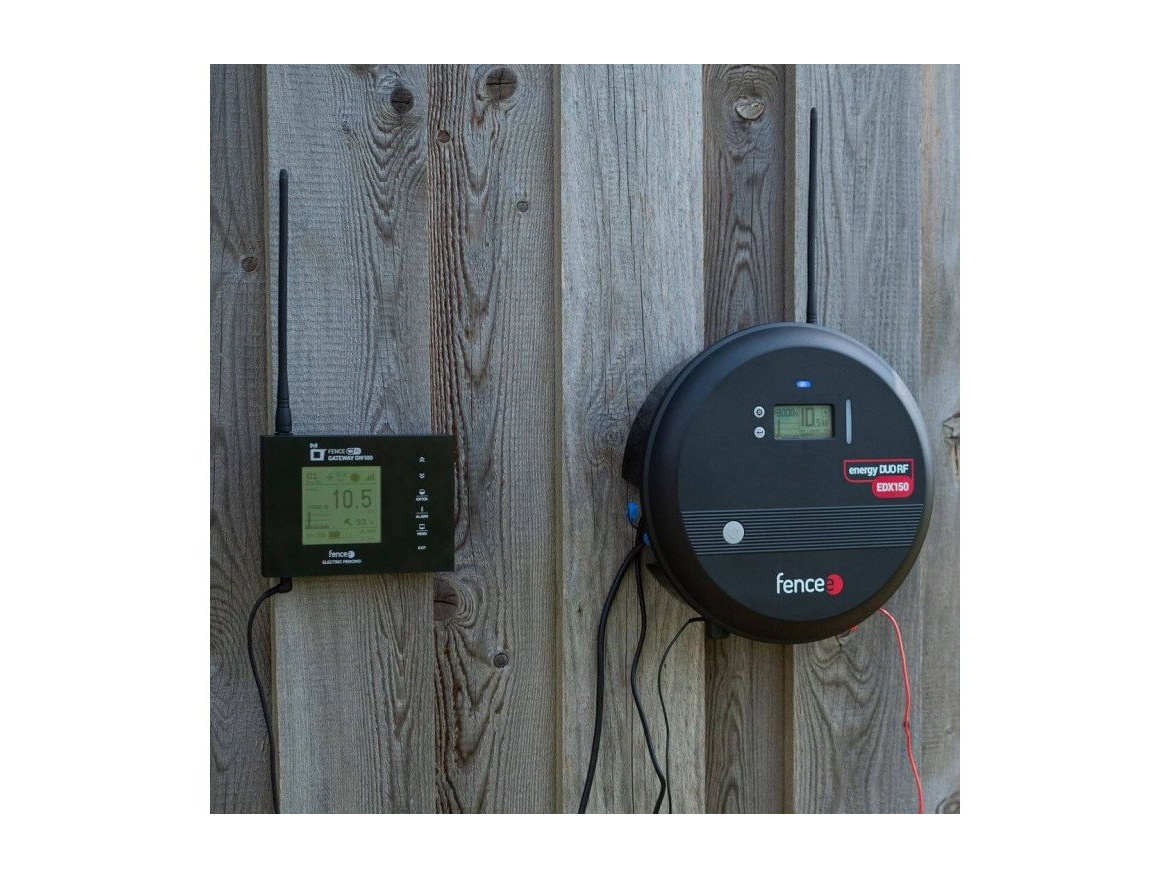Scobax Set elektrického ohradníku chytrá farma - RF zdroj s ovladačem 7 J - centrální WiFi Gateway