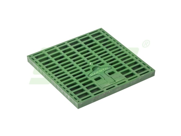 Rošt s madlem k šachtě Gutta