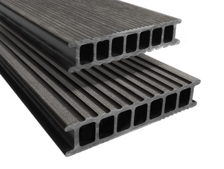 Prkna –  Deceuninck Twinson Terrace 4500 mm, černá