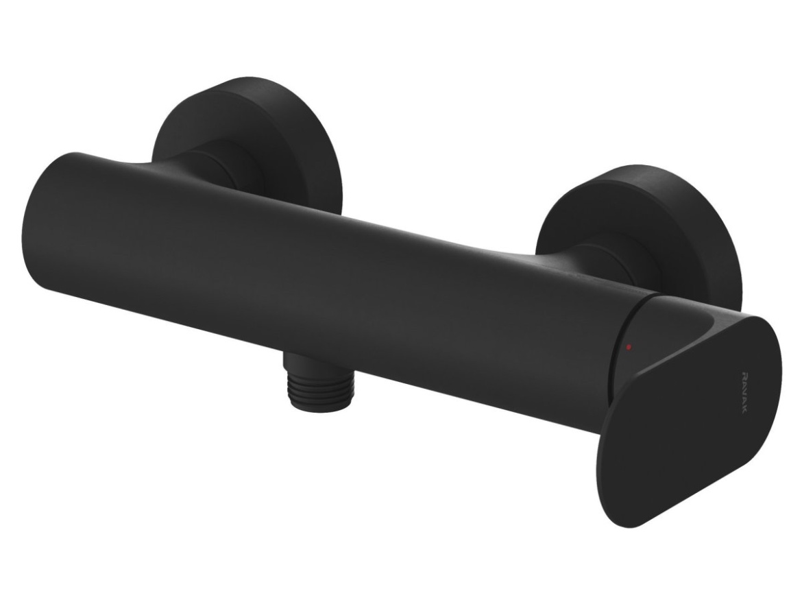 Ravak EL 032.20BLM Sprchová nástenná batéria bez sprchového setu, Black Matt