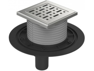 Příslušenství pro Chuděj ND-Mřížka Nerez pro nástavec 125 × 125 mm