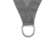 Stínící plachta ISEO čtvercová antracitová 3,6x3,6m