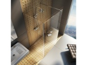 Ravak Walk-In Corner Set 110x80, lesk+transparent