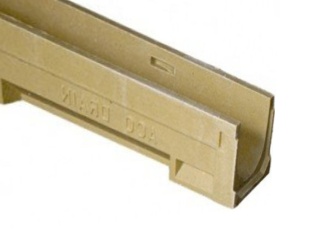 Žlaby ACO –  Drain N100-9 žlab 1,0 m, H=17/17,5 cm, se spádem dna 0,5% 405109