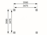 Prístrešok na auto Karibu Kirn