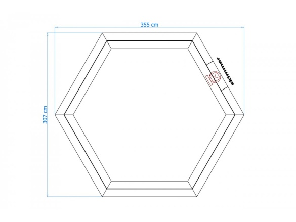 Zahradní bazén Tuindeco Mambo Beach