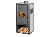 Blist Krbová kamna Ambasador / ROMA E - 22 kW s výměníkem - beige