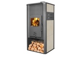 Blist Krbová kamna Ambasador / ROMA E - 22 kW s výměníkem - beige