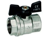 Bugatti Kohout kulový OREGON 302 FF 3/4", přímý, motýl, voda,  03020067