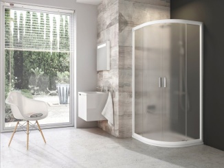 Bydlení – Ravak BLCP4-80x80, bílá+grape