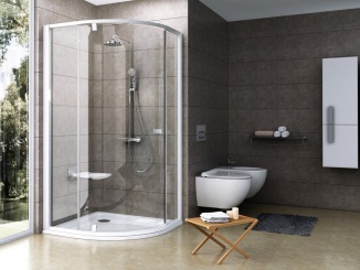 Bydlení – Ravak PSKK3 80x80, černá+transparent