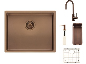 Bydlení – Reginox SET Miami 500 Copper + baterie Cano + příslušenství