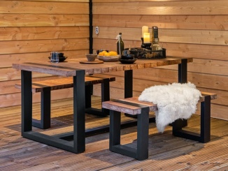Bydlení – Tuindeco Teak dinner set Wellington
