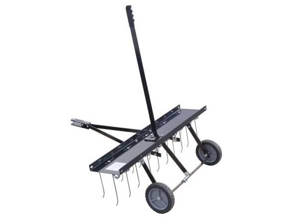 Přívěsné hrábě na trávník 102 cm Riwall PRO RDT 102 T