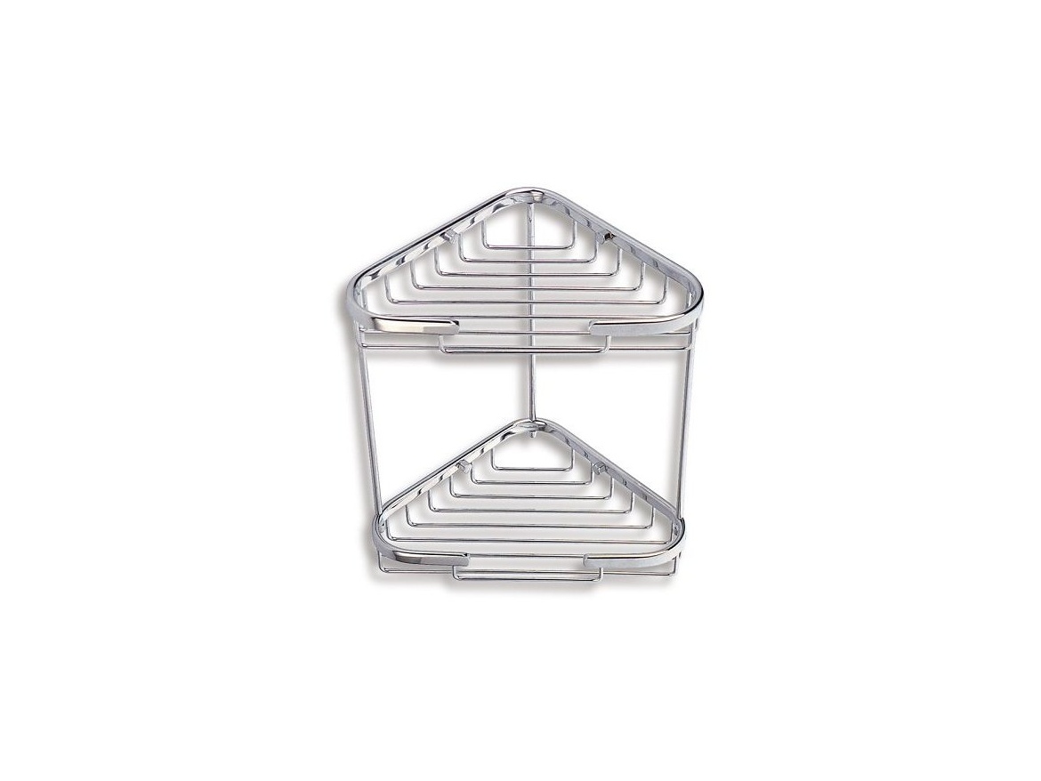 Novaservis Polička dvojitá rohová Metalia Drátěný program, chrom, , 6071,0