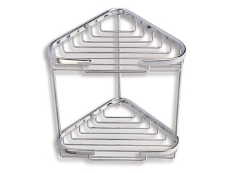 Polcok – Novaservis Polička dvojitá rohová Metalia Drátěný program, chrom, , 6071,0