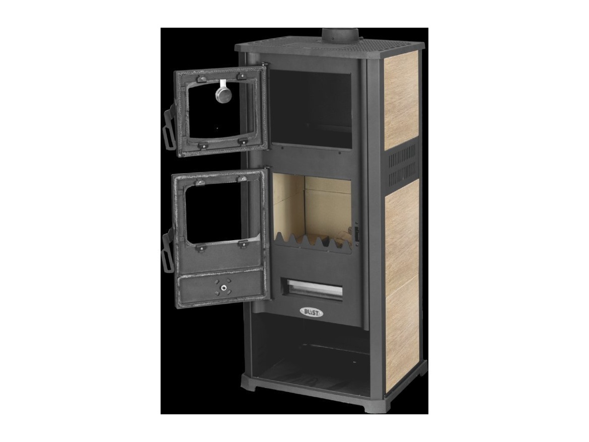 Blist Krbová kamna Roma G s troubou na pečení - 13 kW - Beige + příslušenství