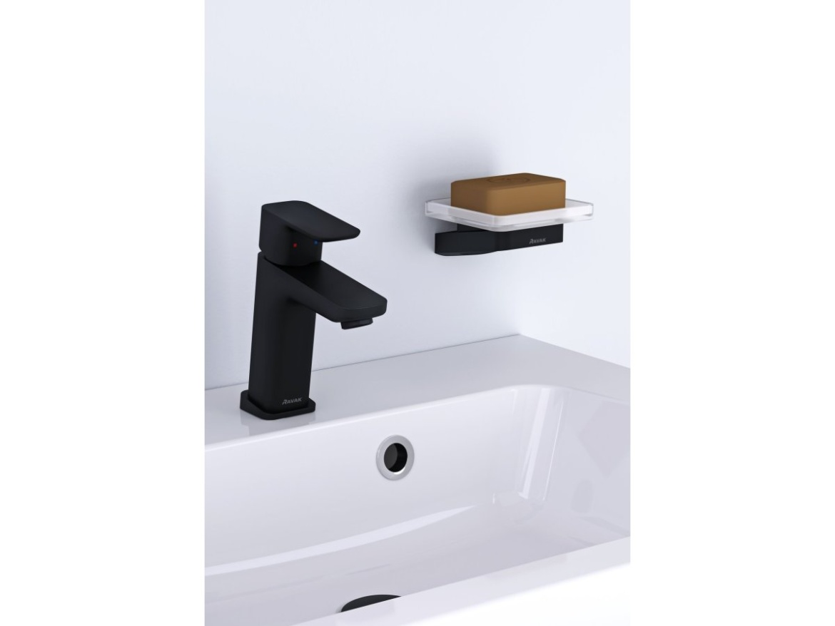 Ravak TD 200.00CR Mydlovnička s držiakom, chróm