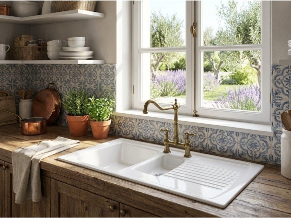 Kuchyňské dřezy Deante Lusitano 1000.10