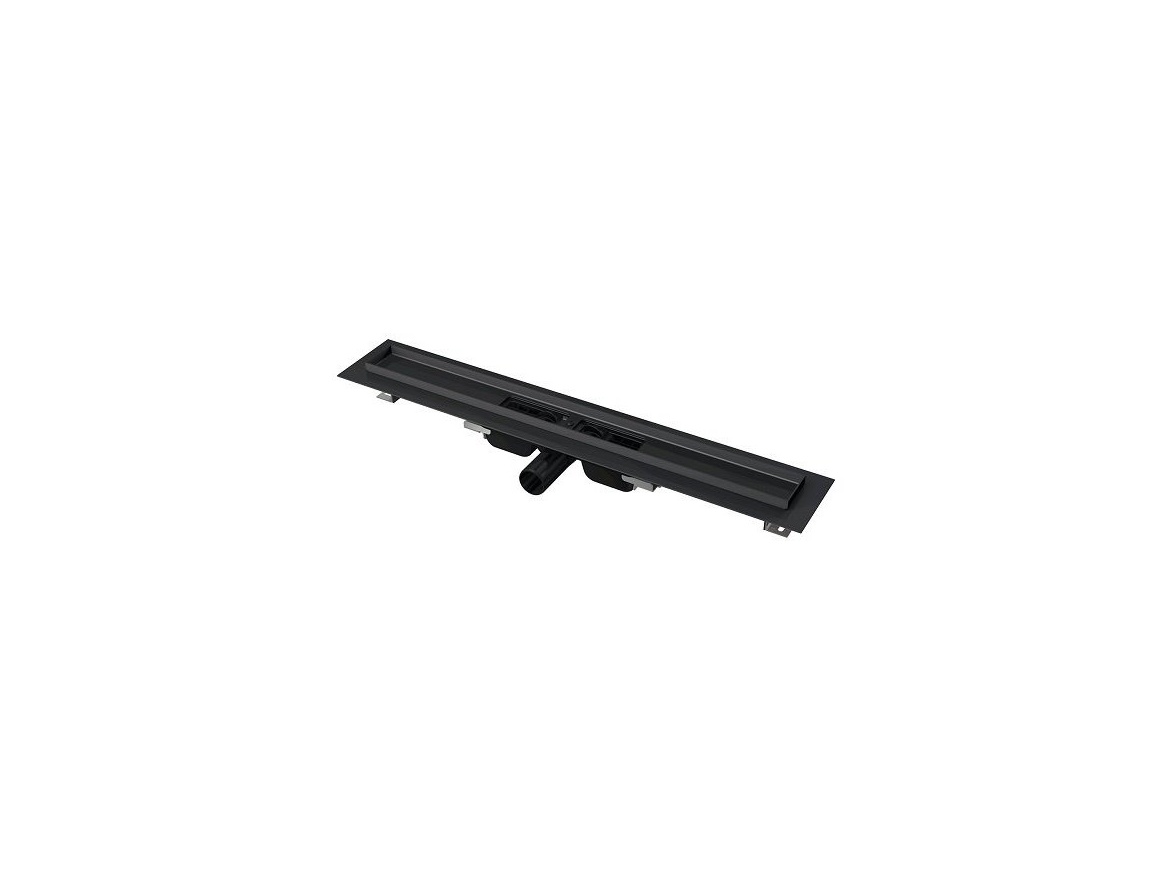 Alcadrain Sprchový odtokový žlab APZ101BLACK 850 mm,