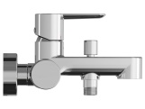 Ravak PU 022.01CR Vaňová nástenná batéria s prepínačom, bez sprchového setu, chróm