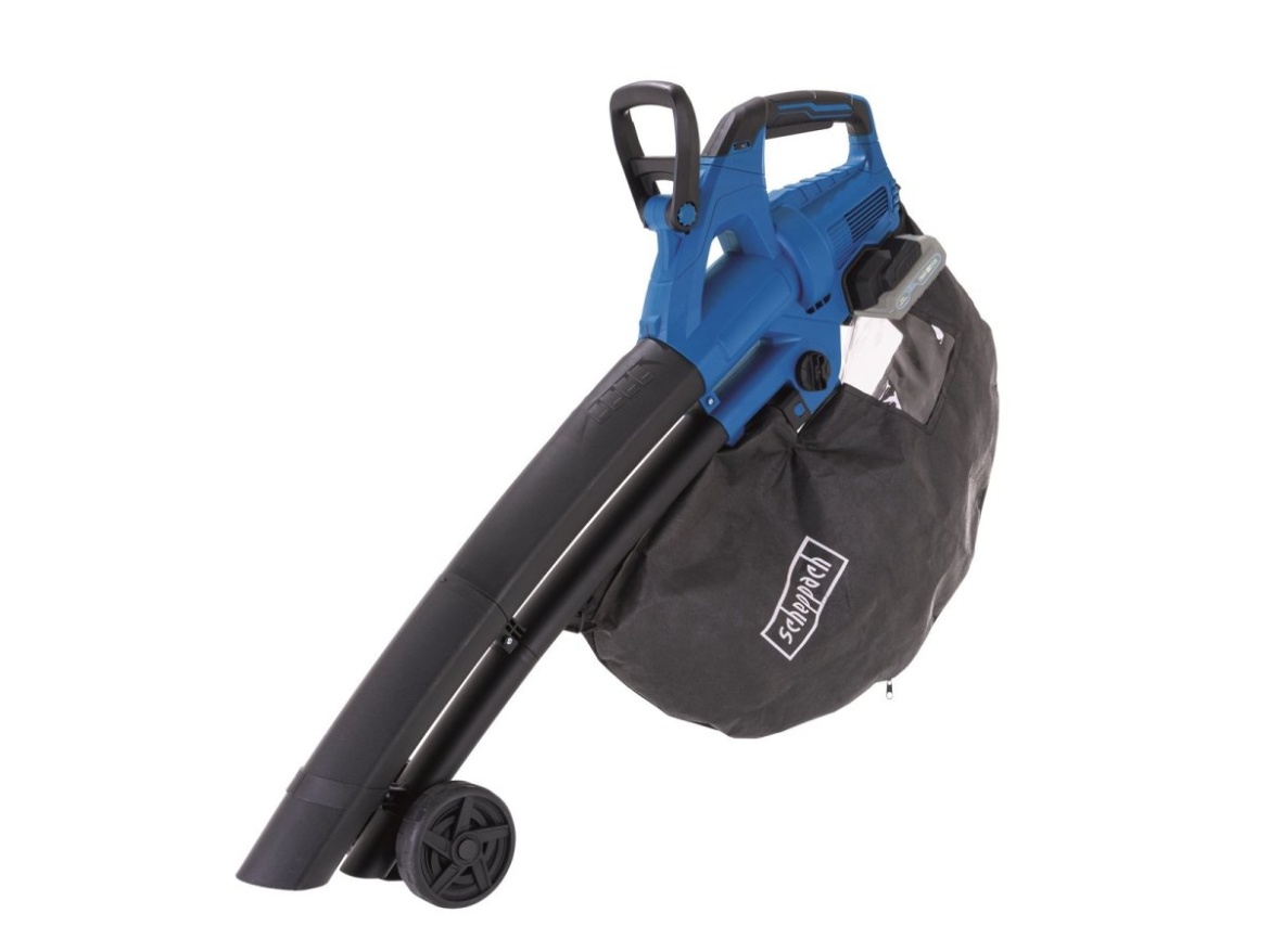 2x 20 V IXES aku vysávač/fúkač 4v1 (bez batérie a nabíjačky) Scheppach BC-BLV720-X