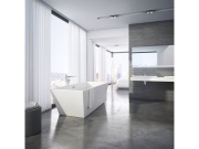 Ravak FM 081.00CR Vaňová batéria do podlahy vrátane R-boxu, so sprchovým setom, chróm