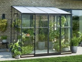 Skleník Halls Qube Lean-to