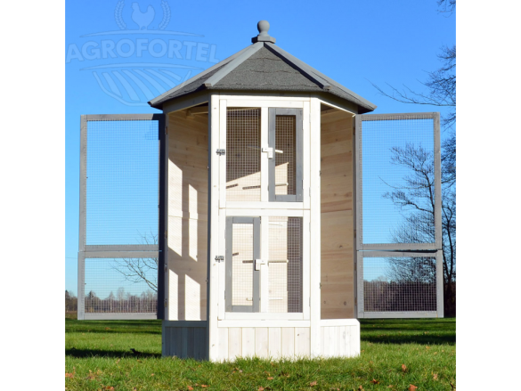 Scobax Voliéra pro ptáky - Břeclav, 100 x 100 x 183 cm